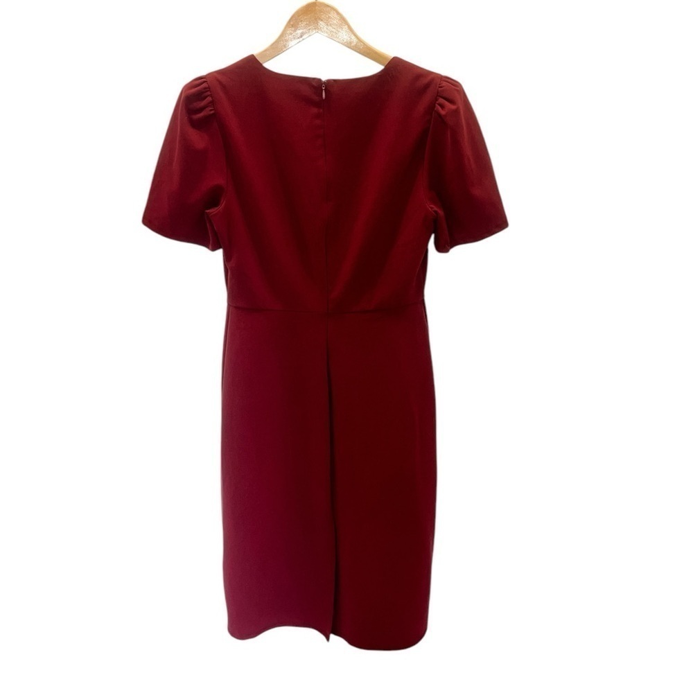 Halogen Burgundy Midi Dress - Picture 4 of 4